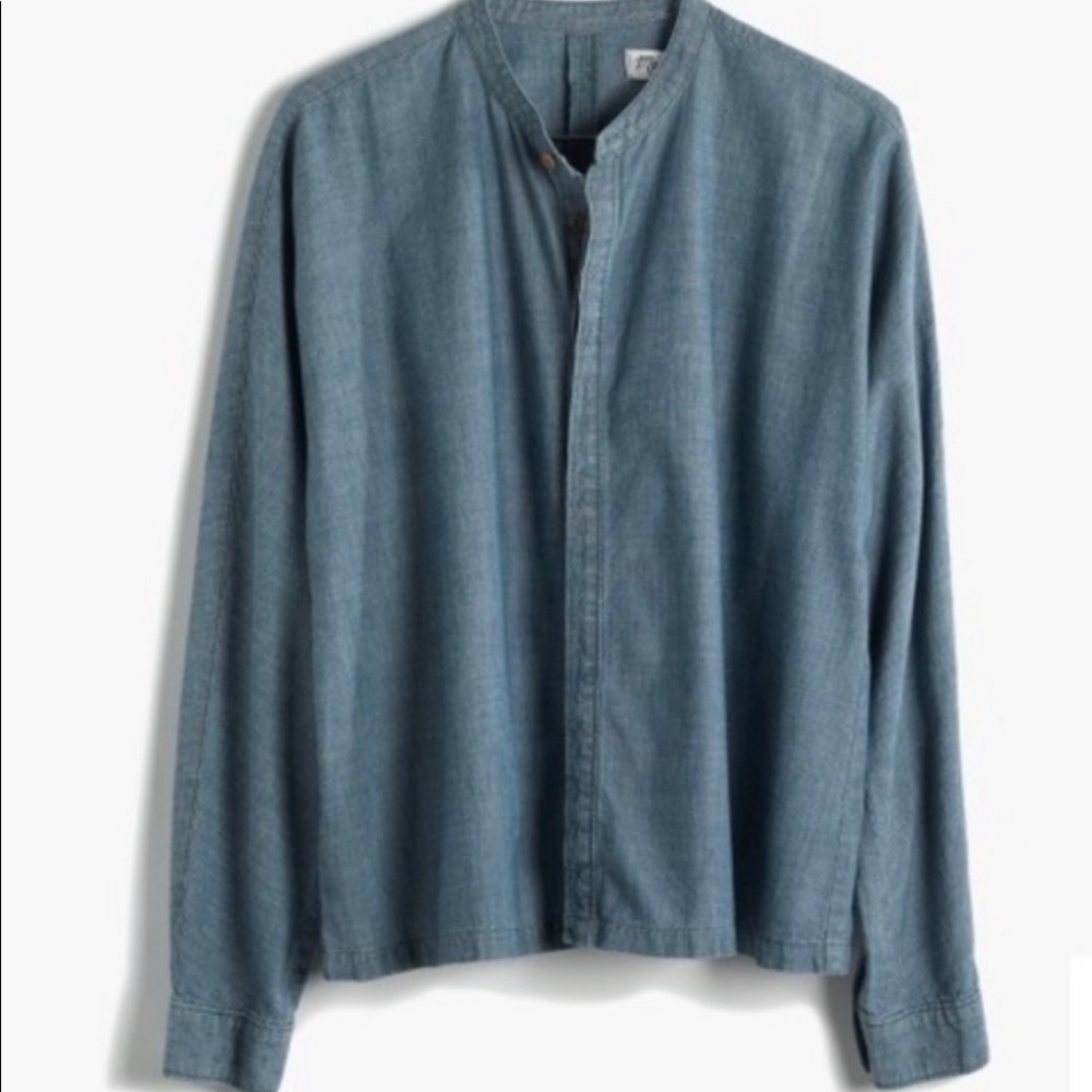 Madewell Chambray Dolman Button Up